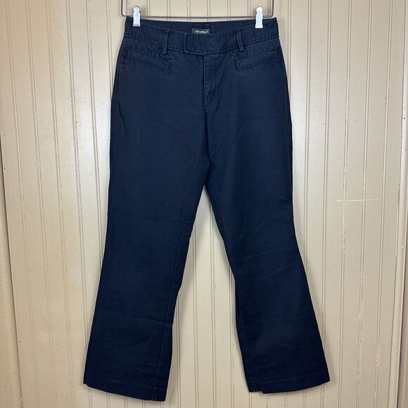 Eddie Bauer Blakely Fit Pant Straight Leg Black Size 4 - Picture 1 of 5